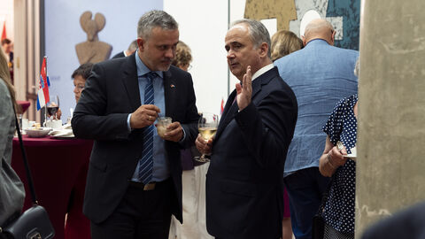 Kulturelle Veranstaltung mit Kroatien am 26.06.2022 Kroatien in der Staatskanzlei - Europäischer Salon 2022