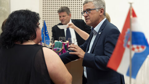 Kulturelle Veranstaltung mit Kroatien am 26.06.2022 Kroatien in der Staatskanzlei - Europäischer Salon 2022