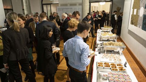13. Europäischer Salon mit Litauen Buffett im Rahmen 13. Europäischen Salons mit Litauen