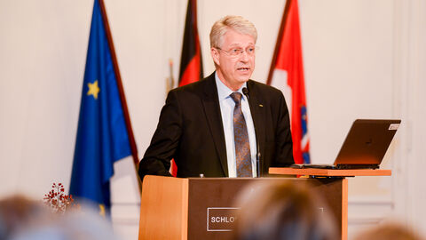 Hessischer Europaempfang am 01.11.2016 in Wiesbaden - Astronaut Dr. Thomas Reiter Astronaut Dr. Thomas Reiter