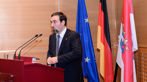 3. Europäischer Salon mit Italien - Maurizio Canfora, Generalkonsul der Italienischen Republik in Frankfurt Maurizio Canfora, Generalkonsul der Italienischen Republik in Frankfurt