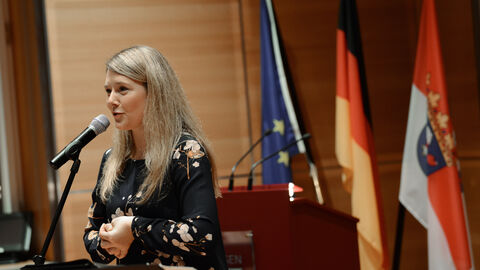 Die Autorin Franziska Wilhelm