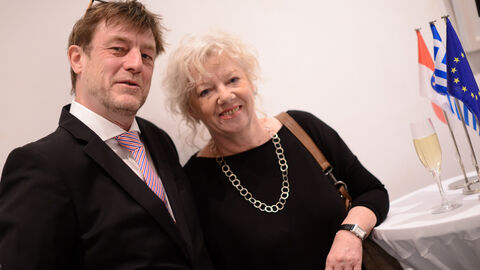 Gäste des Stehempfangs 