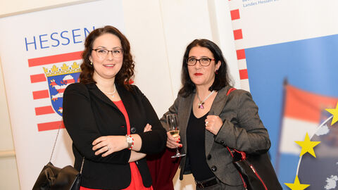 6. Europäischer Salon mit Bulgarien Stehempfang des Abends