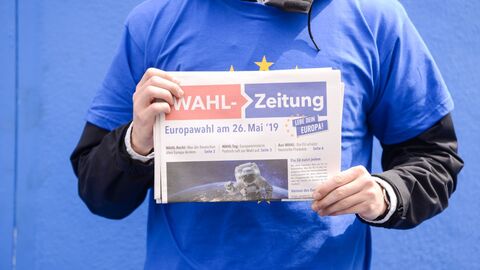 Europa-Wahlzeitung anlässlich der Europawahl am 26.05.2019 Europa-Wahlzeitung