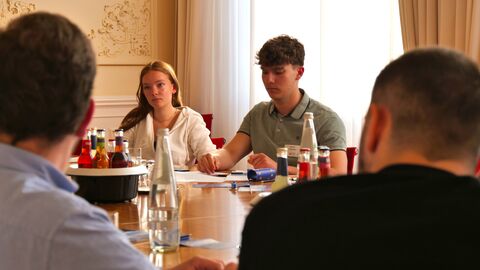 Diskussionen in den Kleingruppen - Europäische HausParlamente