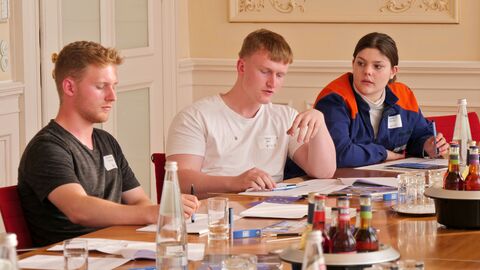 Diskussionen in den Kleingruppen - Europäische HausParlamente