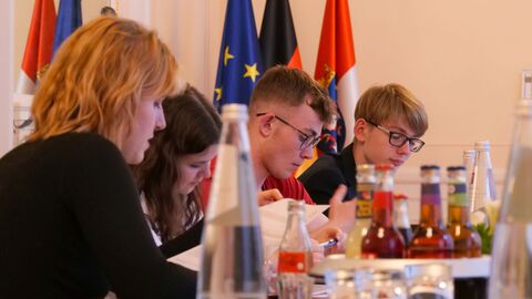 Diskussionen in den Kleingruppen - Europäische HausParlamente