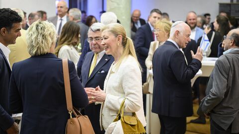 Empfang im Rahmen des 19. Europäischen Salons