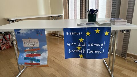 Informationen zu Erasmus+ beim Markt der Möglichkeiten Informationen zu Erasmus+ beim Markt der Möglichkeiten