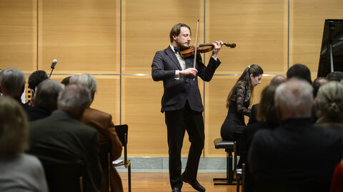 Violonist Niklas Walentin