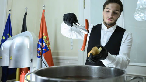 Hotdogs nach dänscher Art